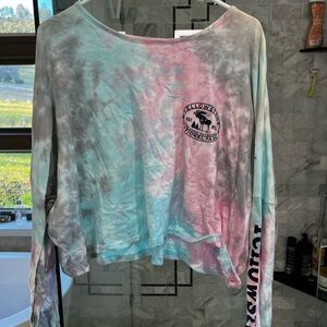 Yellowstone Tie-Dye Long Sleeve Shirt